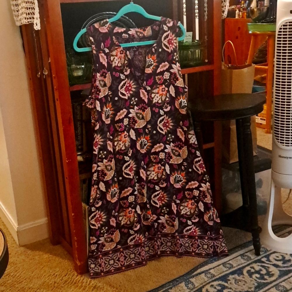 Lands End Swim cover up/dress Large